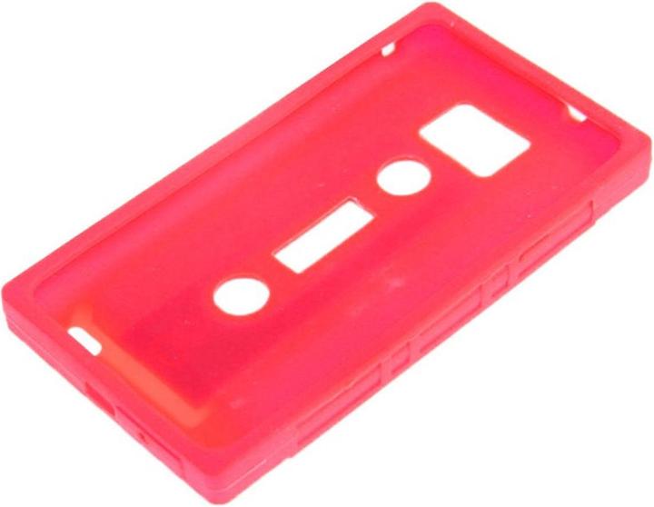 Produktbild König Design Silikon Hülle Kassette für Samsung Galaxy S2 i9100/i9200 rot (Samsung Galaxy S2 I9100)