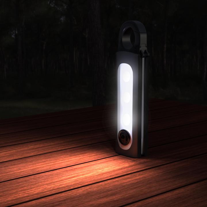 Actual product image Brandson LED Camping Lamp, Torch, Multifunction Lamp with Hanging Hook