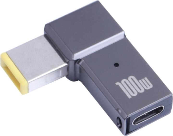 Image du produit PowerGuard Adaptateur de chargeur USB-C vers Lenovo Square Notebook Charger (10.5 x 4.2mm) (100 W)