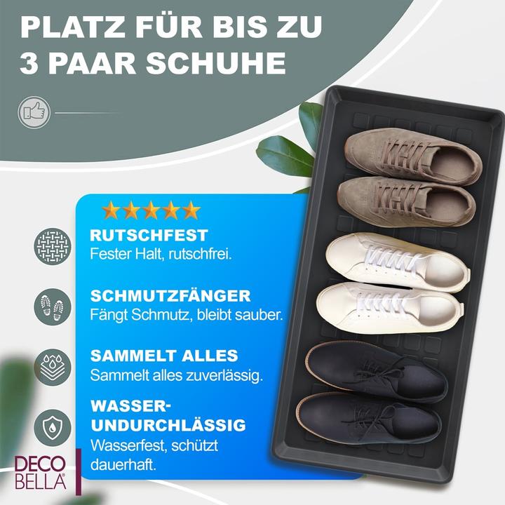Produktbild DecoBella Schuhabtropfschale (71 x 35 x 3 cm)