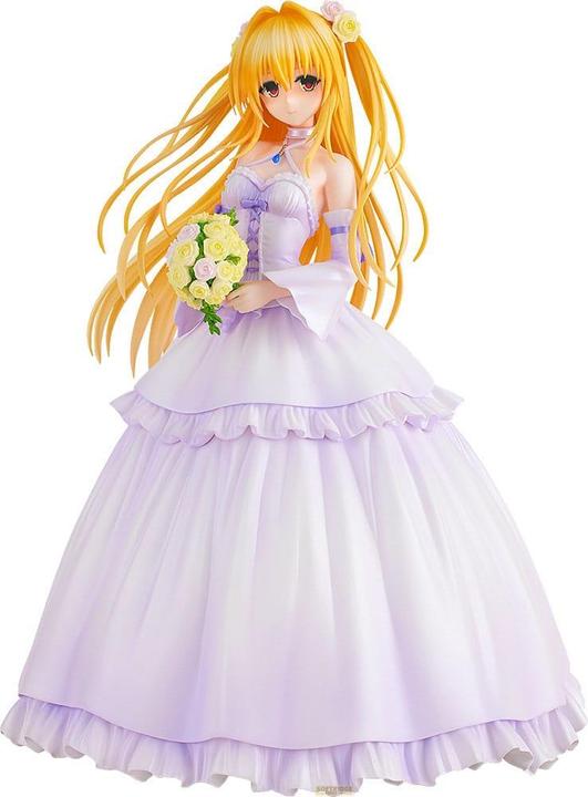 Kadokawa To Love-Ru Darkness PVC Statue 1/7 Golden Darkness Wedding Dress Ver. 23 cm