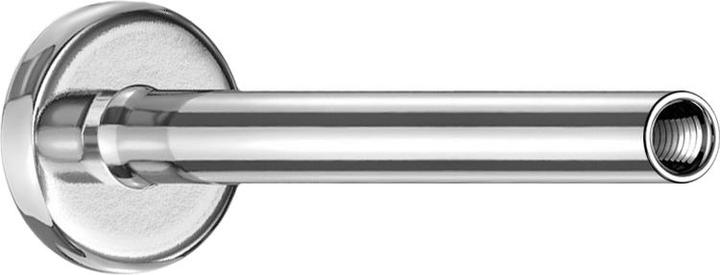 Star Piercing Labret-Stab silber mit 1.2 mm Innengewinde (ohne Messing, Chirurgenstahl 316L)