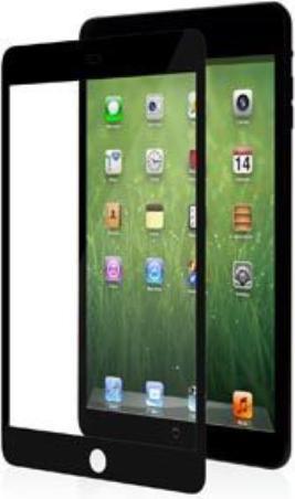 Produktbild Moshi iVisor XT Bildschirmschutz für iPad mini/Retina/3 Schwarzer Rahmen (1 Stück, iPad mini)