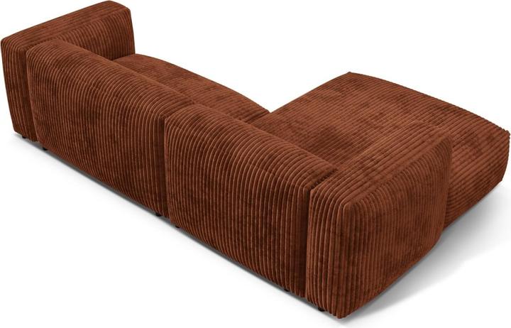Actual product image Micadoni Modular Left Corner Sofa, "Martina", 2 Seats, 283x176x75 Made in Europe (Corner sofa)
