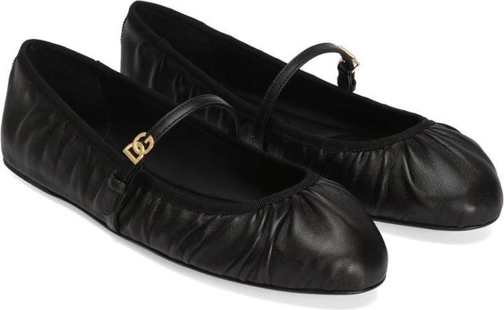 Actual product image Dolce & Gabbana Flat Shoes Black (39)