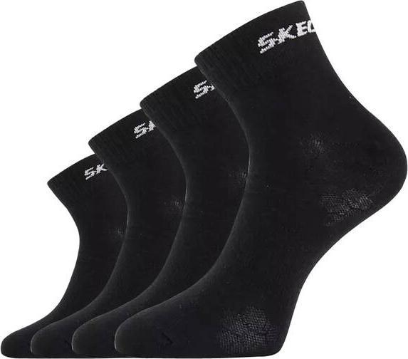 Immagine prodotto Skechers Unisex Basic Cushioned Quarter 4p (confezione da 4, 35, 38)