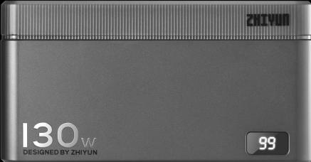 Actual product image Zhiyun Molus 130W Power Bank Black (130 W)