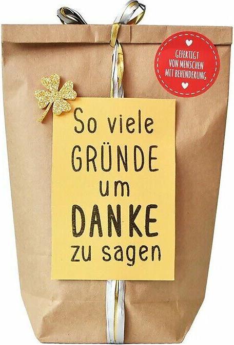 Produktbild Wunderle Wundertüte So viele Gründe um Danke.. (Geschenktüte, 1 x)