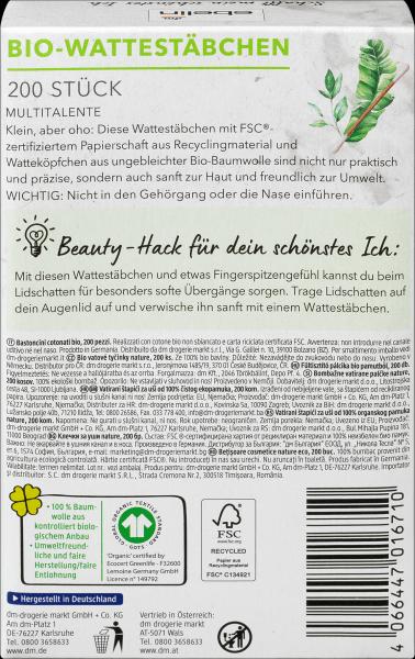 Produktbild dm ebelin Wattestäbchen