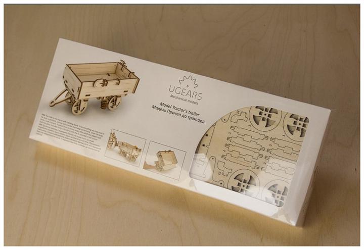 Actual product image Ugears Trailer 68 parts