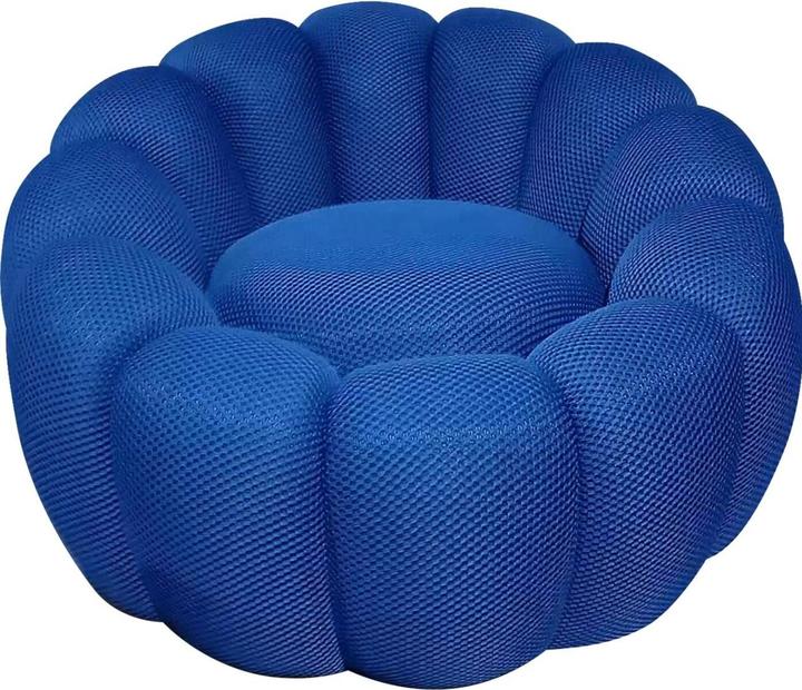 Produktbild Kare Design Drehsessel Peppo Bloom Blau