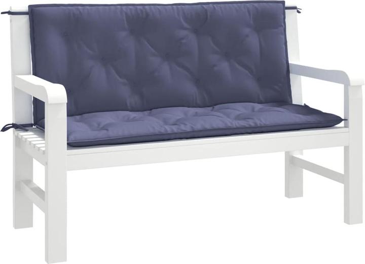 Produktbild VidaXL Gartenbank-Auflagen 2 Stk. O x ford-Gewebe (150 x 50 x 7 cm)