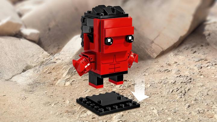 Produktbild LEGO BrickHeadz Super Heroes Captain America & Red Hulk (40668, LEGO Brickheadz)