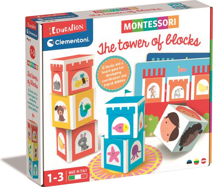 Image du produit Clementoni TOY CUBE TOUR MONTESSORI 50934