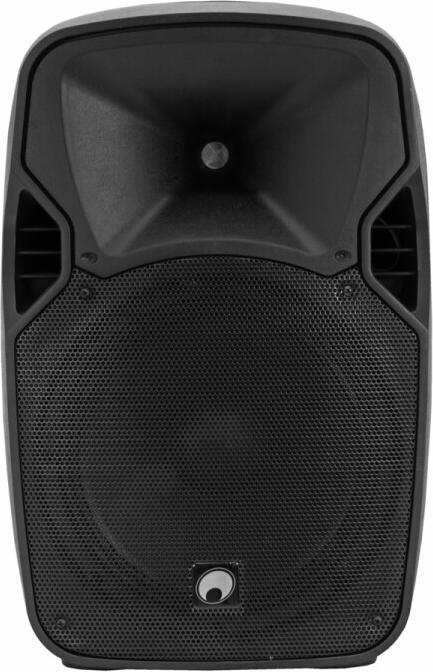 Actual product image Omnitronic Active PA speaker set XFM 212AP Bluetooth, incl. microphone, trolley function (Active, 1x 150 W)