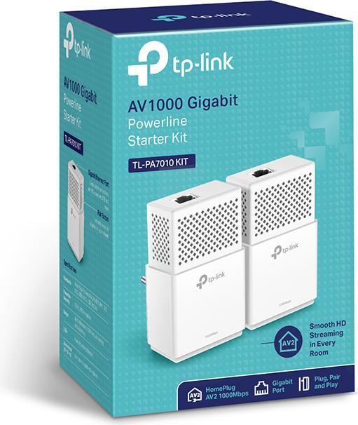 Actual product image TP-Link Gigabit Powerline Starter KIT (1000 Mbit/s)