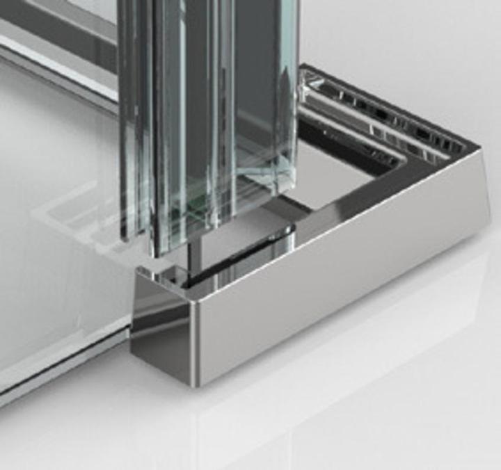 Actual product image Pauli+Sohn Abdeckkappe 90° rechts, weiss matt