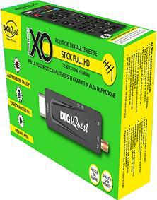 Produktbild Digiquest Digitaler terrestrischer Decoder XO Stick DVB-T2 (DVB-T2)