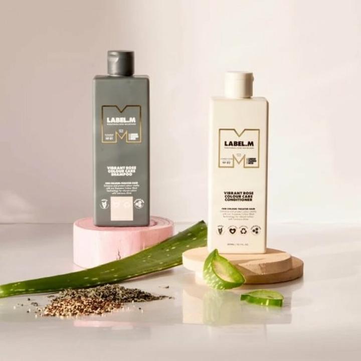 Produktbild Label.M Professional Vibrant Rose Farbpflege Shampoo 1000 ml (1000 ml, Flüssiges Shampoo)