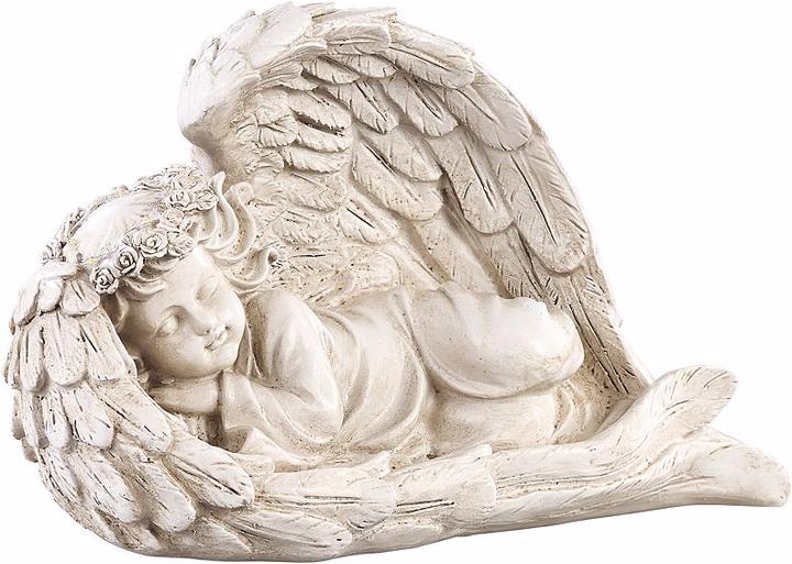 Image du produit Lunartec Figurine d'ange gardien à LED solaire endormi