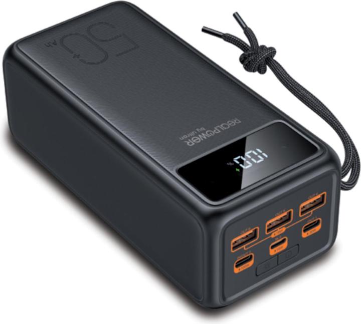 RealPower Powerbank PB-56000 Pro 56000 mAh 100Watt Type-C PD (56000 mAh, 100 W, 207.20 Wh)