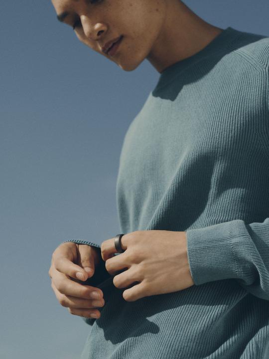 Actual product image Oura Ring Gen3 Horizon (7, Stealth)