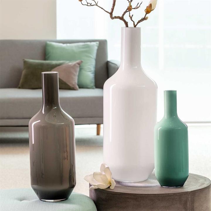 Image du produit Leonardo Vase Milano 50 cm, Gris (1 x, 19 x 19 x 52 cm, 18.77 l)