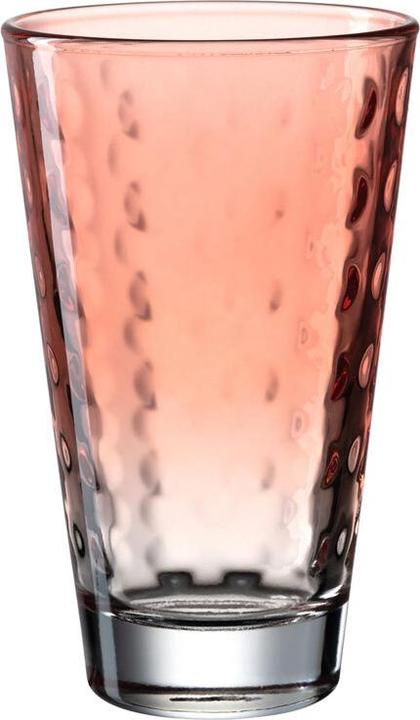 Actual product image Leonardo Drinking glass Optic Pastel 300 ml, 6 pieces, Multicoloured (0.30 l, 6 x)