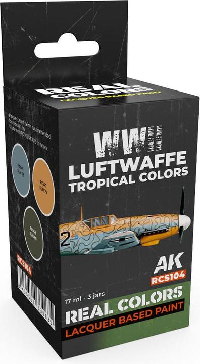Image du produit AK Interactive WWII Air Force Tropical Colors SET