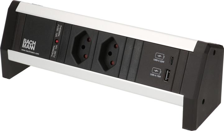 Productafbeelding Bachmann Bureau 1 (2 x, Type 13, USB-A, USB-C)