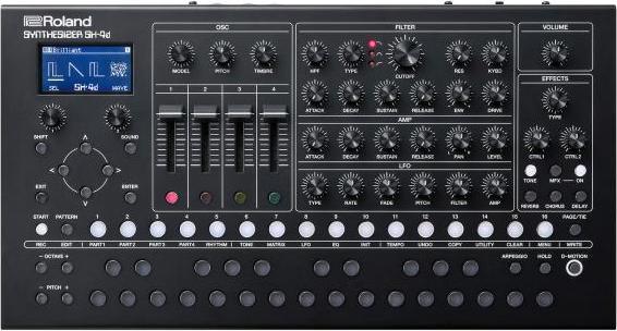 Produktbild Roland SH-4d Desktop Synthesizer mit Kopfhörer