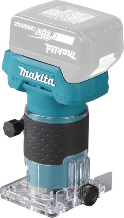 Produktbild Makita DRT 52 T1 Akku Kantenfräse 18 V 6 mm Brushless + 1x Akku 5,0 Ah - ohne Ladegerät