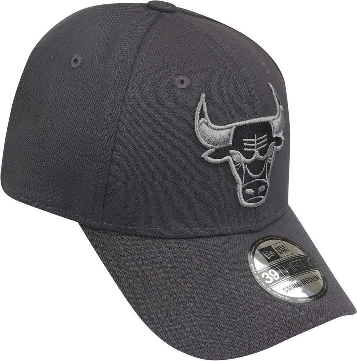 Produktbild New Era 39Thirty Stretch Cap - Chicago Bulls graphite - M/L (M/L)