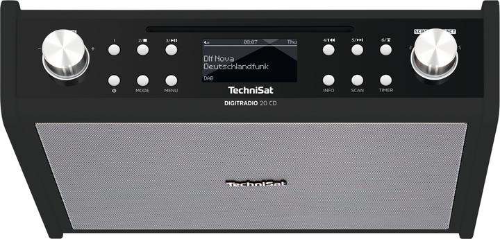 Produktbild TechniSat DigitRadio 20 CD (DAB+, FM)