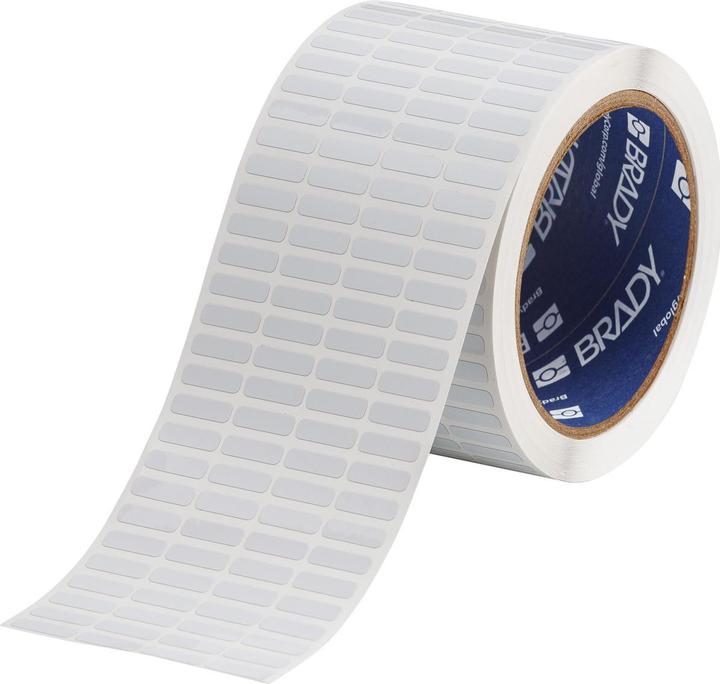 Produktbild Brady Polyimid-Etiketten für Leiterplatten, weiss, glänzend, 2 mil, 76-mm-Kern
