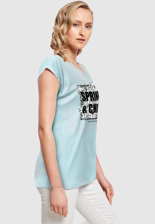 Actual product image Merchcode Ladies Spring And Chill Extended Shoulder Tee - 113645 (XL)