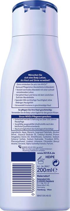 Produktbild NIVEA Mandel Blute, Balsam, 200 ml (Körperlotion, 200 ml)