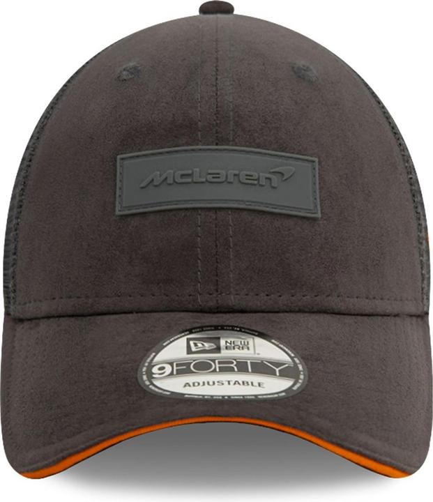 Produktbild New Era 9Forty Mesh Snapback Cap - Suede Mclaren Charcoal