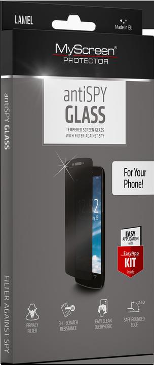 Actual product image MyScreen Protector AntiSpy Glass (1 Piece, Apple iPhone 7, Apple iPhone 8, Apple iPhone SE (3rd Gen))