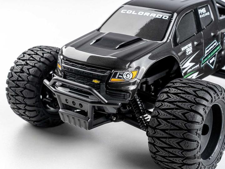 Image du produit FMS FMT24 Chevrolet COLORADO 1:24 noir - RTR 2.4GHz (RTR Prêt à fonctionner)