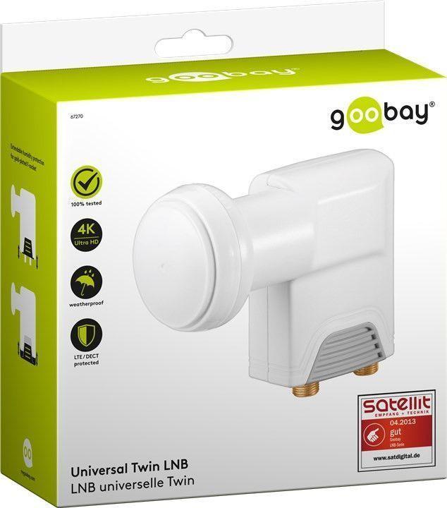 Image du produit Goobay Universal Twin (Twin LNB, 40mm)