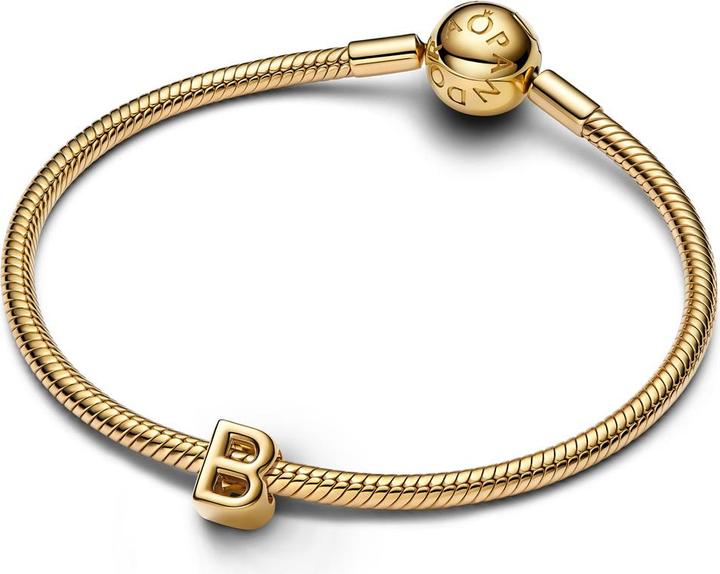 Image du produit Pandora Charm Lettre B Plaqué Or (Métal, Plaqué or)
