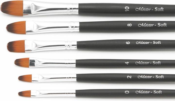 Image du produit Paintersisters Pinceau Nylon Soft Langue 6pcs (13 mm)