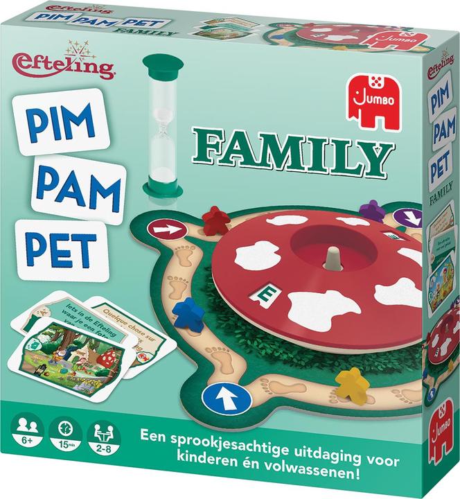 Actual product image Jumbo Pim Pam pet family Efteling (Dutch)