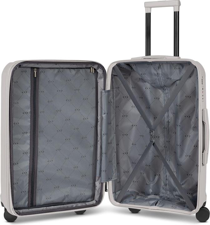 Produktbild D&N South Dakota 4 Rollen Kofferset 3-teilig mit Dehnfalte (203 l, XL (ab 115l))