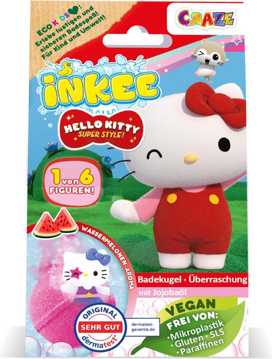Produktbild Craze Inkee Überraschung Hello Kitty (Badekugeln)