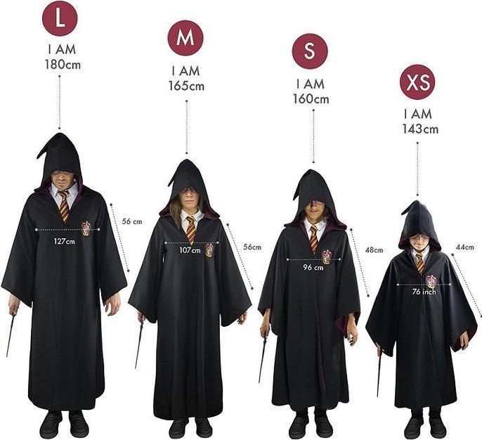 Produktbild Cinereplicas Harry Potter Slytherin Zauberergewand Robe (L)