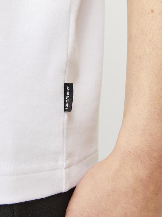 Actual product image Jack & Jones Jprblachad Branding Ss Crew Neck Tee Sn (M)