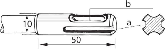 Produktbild Bosch Professional Zubehör SDS plus-7x (12 Millimeter)