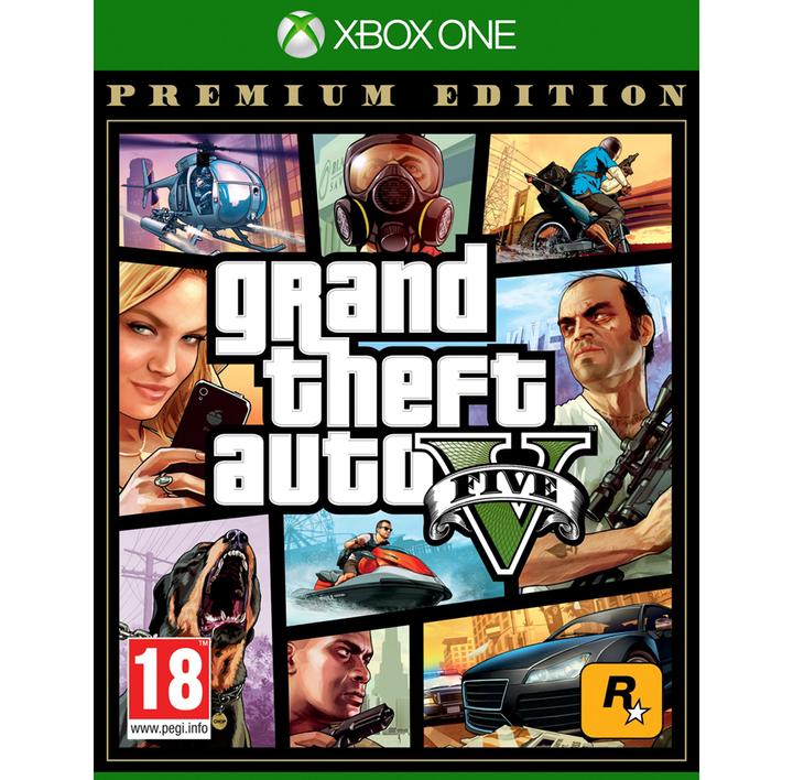 Produktbild Rockstar Take-Two Interactive Grand Theft Auto V: Premium Online Edition, Xbox One (Xbox One S, DE)
